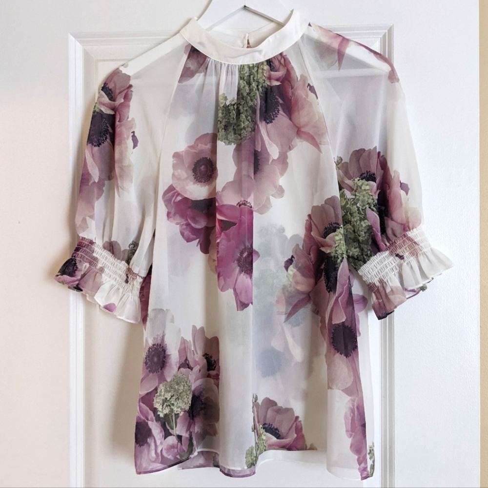Ted Baker Floral Blouse